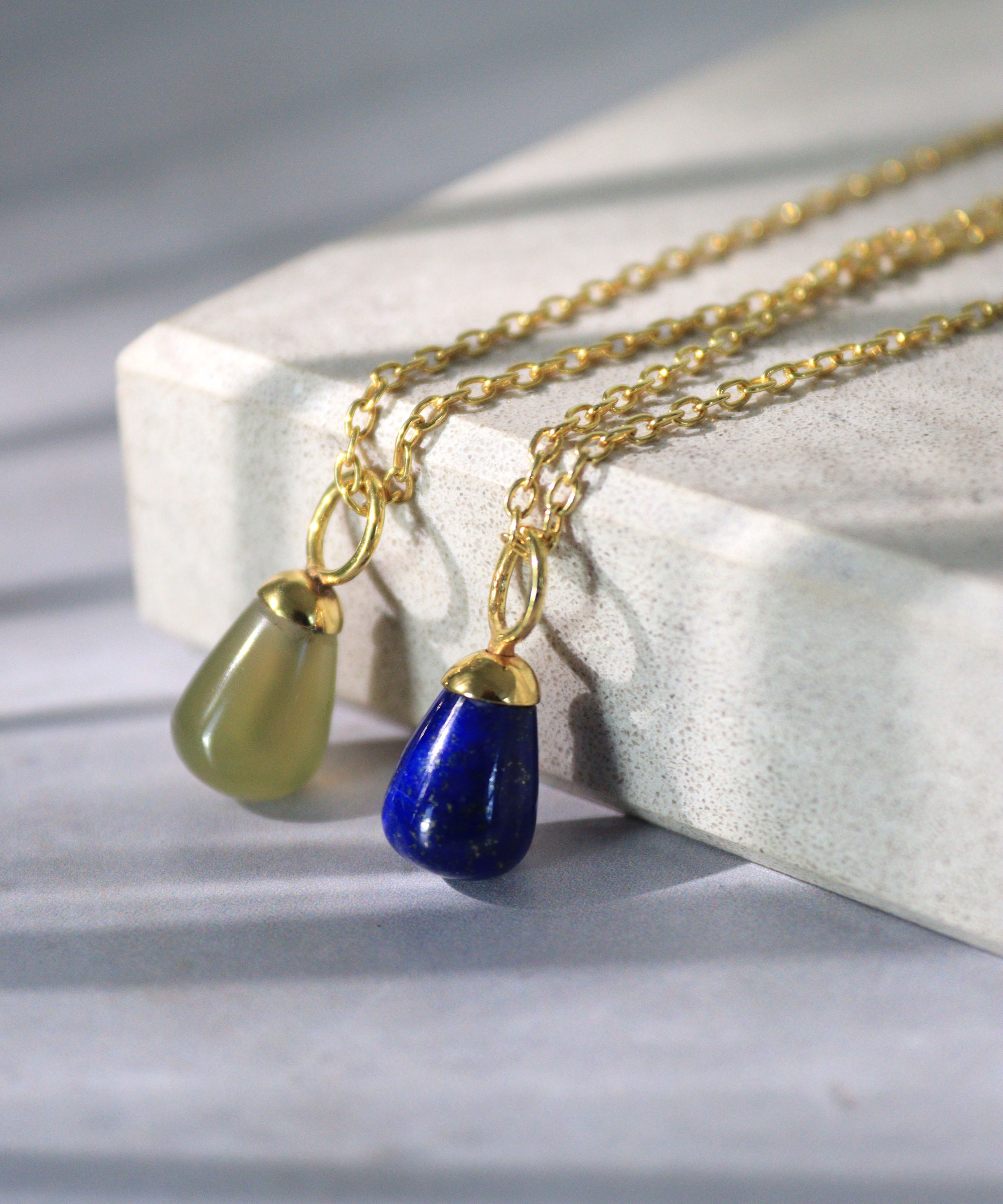 Esin Lapis Pendant Necklace | Sustainable Jewellery by Ottoman Hands