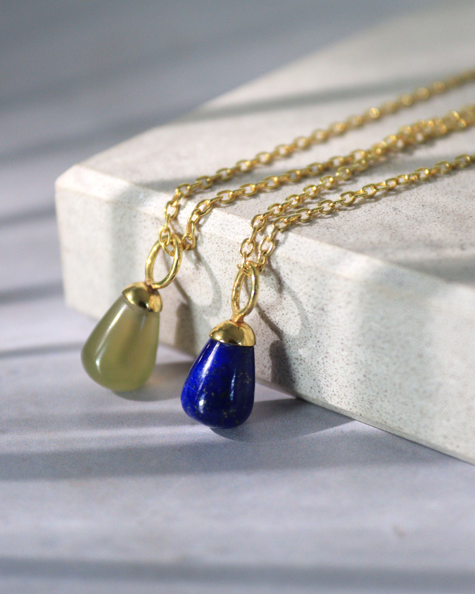 Esin Lapis Pendant Necklace | Sustainable Jewellery by Ottoman Hands