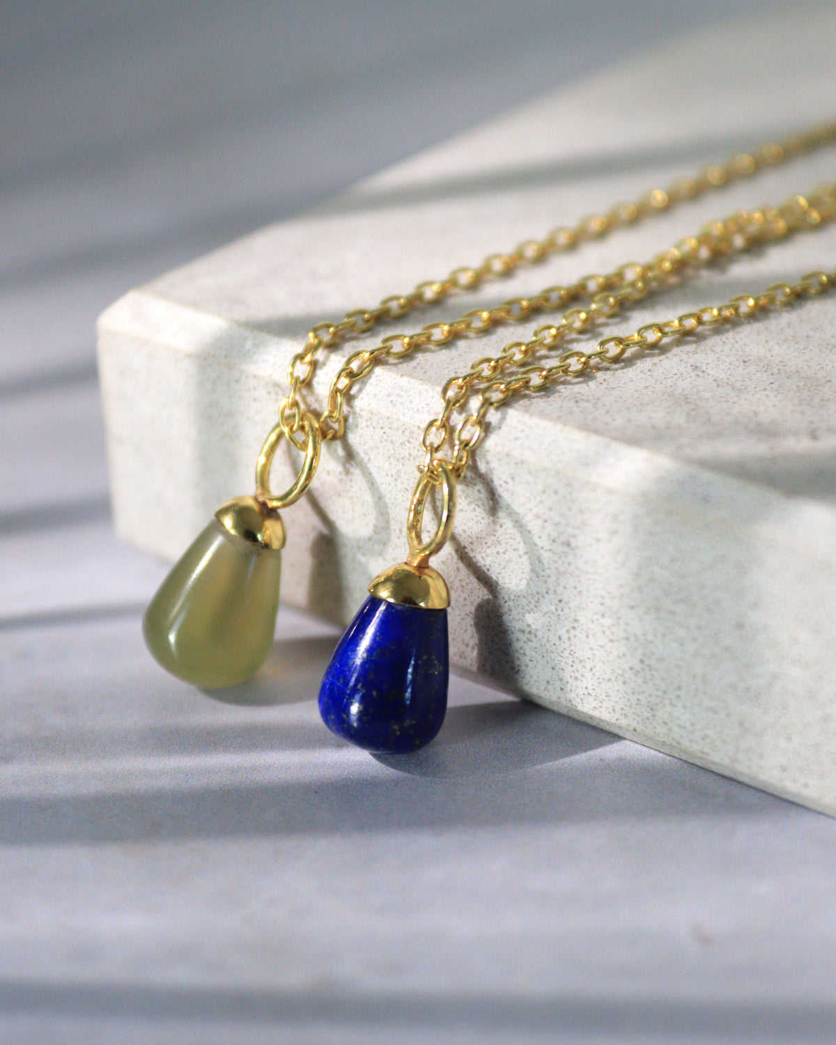 Esin Lapis Pendant Necklace | Sustainable Jewellery by Ottoman Hands