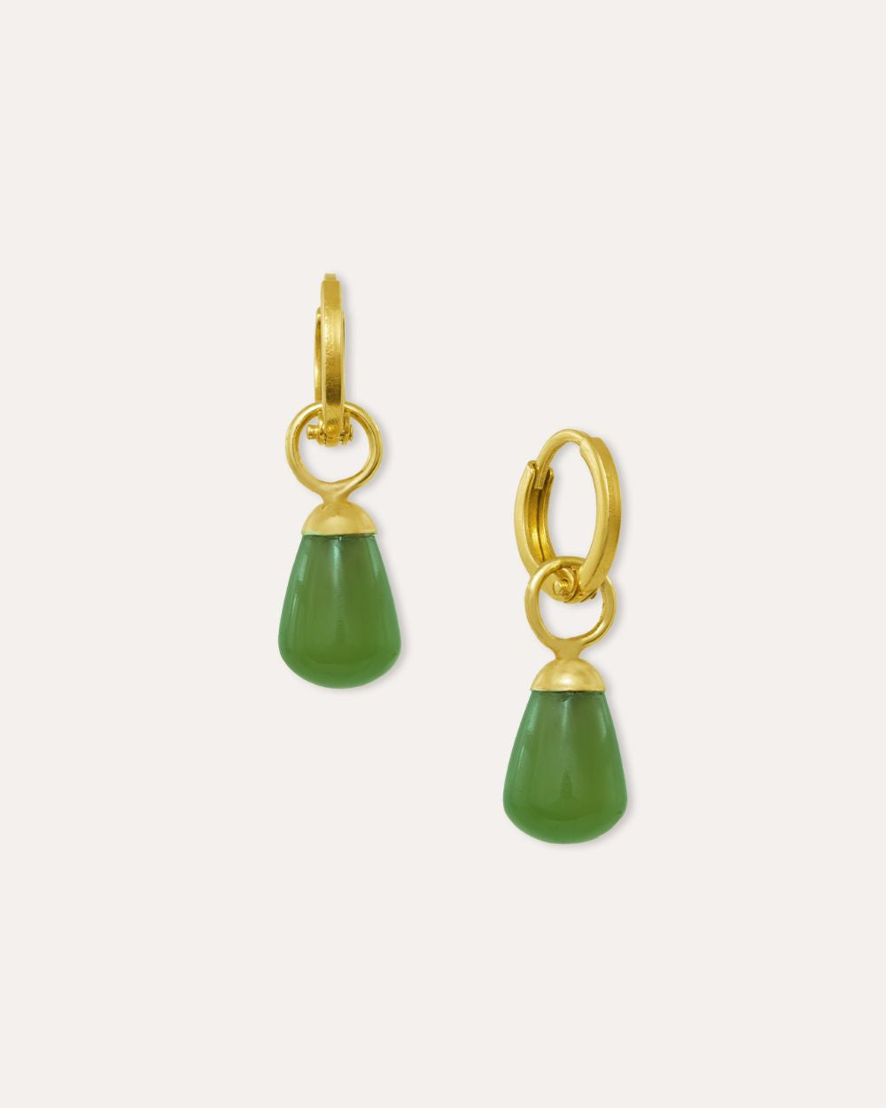 Esin Agate Huggie Hoop Earrings