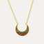 Farah Green Onyx Crescent Moon Pendant Necklace | Sustainable Jewellery by Ottoman Hands