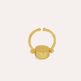 Lucia Aqua Chalcedony Cocktail Ring | Sustainable Jewellery by Ottoman Hands