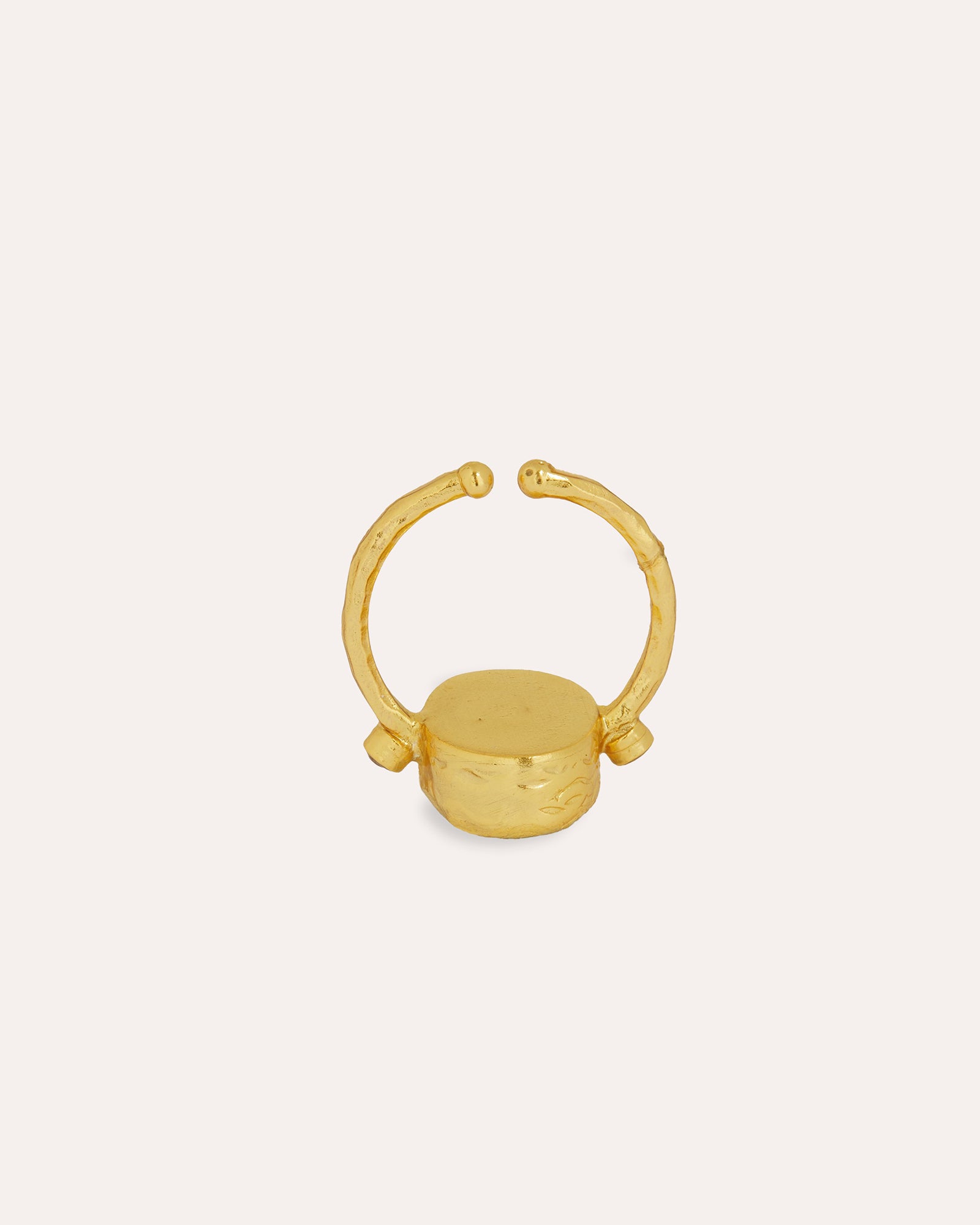Lucia Aqua Chalcedony Cocktail Ring | Sustainable Jewellery by Ottoman Hands