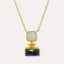 Nerissa Lapis and Moonstone Pendant Necklace | Sustainable Jewellery by Ottoman Hands