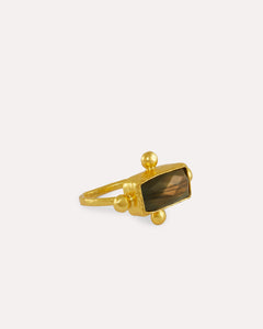 Alessa Labradorite Cocktail Ring | Sustainable Jewellery by Ottoman Hands