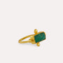 Alessa Emerald Cocktail Ring | Sustainable Jewellery by Ottoman Hands