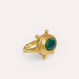 Zand Emerald Cocktail Ring