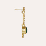 Shahrzad Emerald Drop Earrings