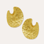 Lorena Gold Statement Stud Earrings | Sustainable Jewellery by Ottoman Hands