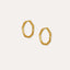 Essential Hammered Small Hoop Earrings | Sustainable Jewellery by Ottoman Hands