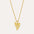 Evil Eye Heart Pendant Necklace | Sustainable Jewellery by Ottoman Hands