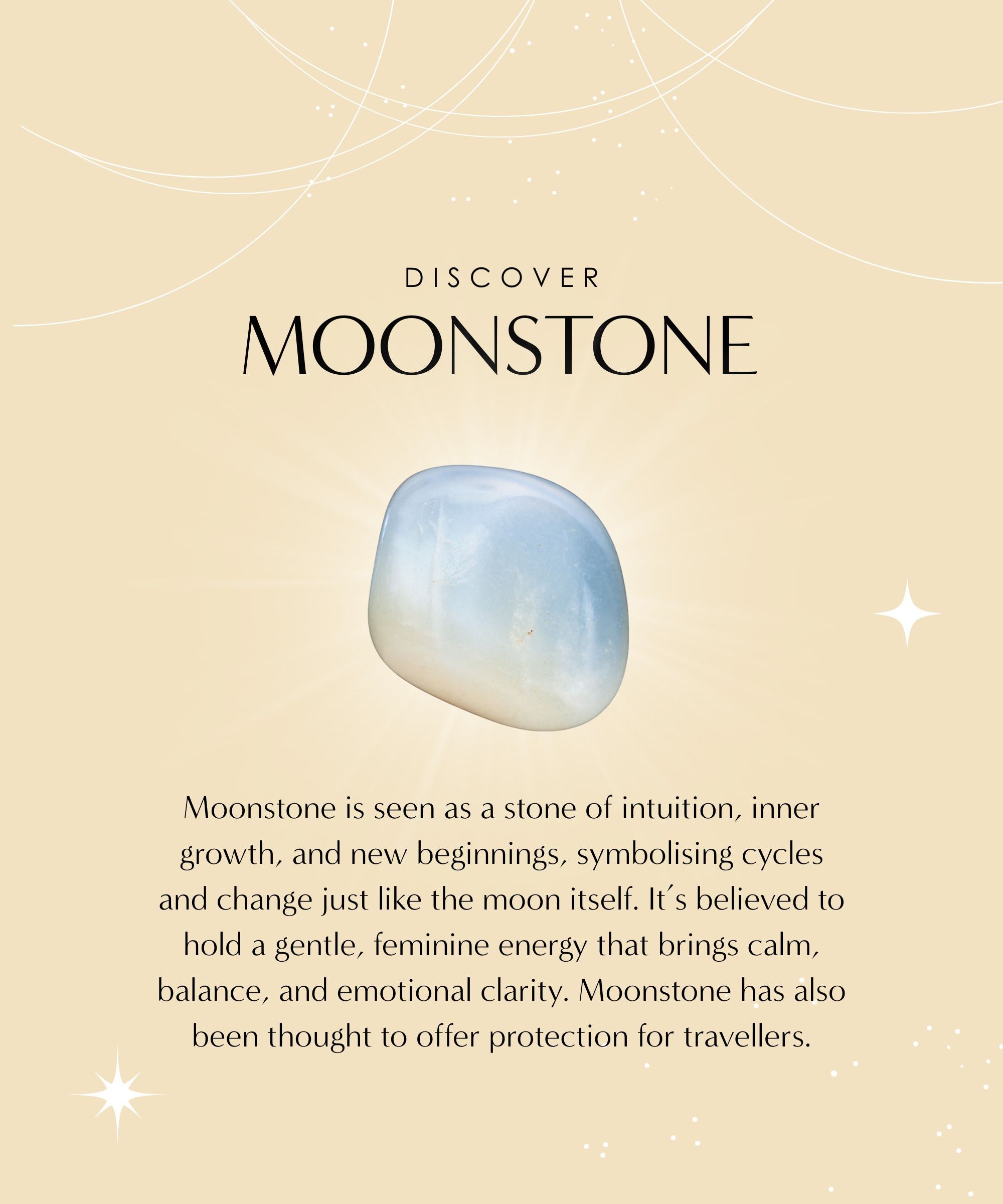 Moonstone Star Drop Earrings | Sustainable Jewellery by Ottoman Hands