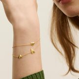 Heart Chain Bracelet Set | Ottoman Hands Jewellery