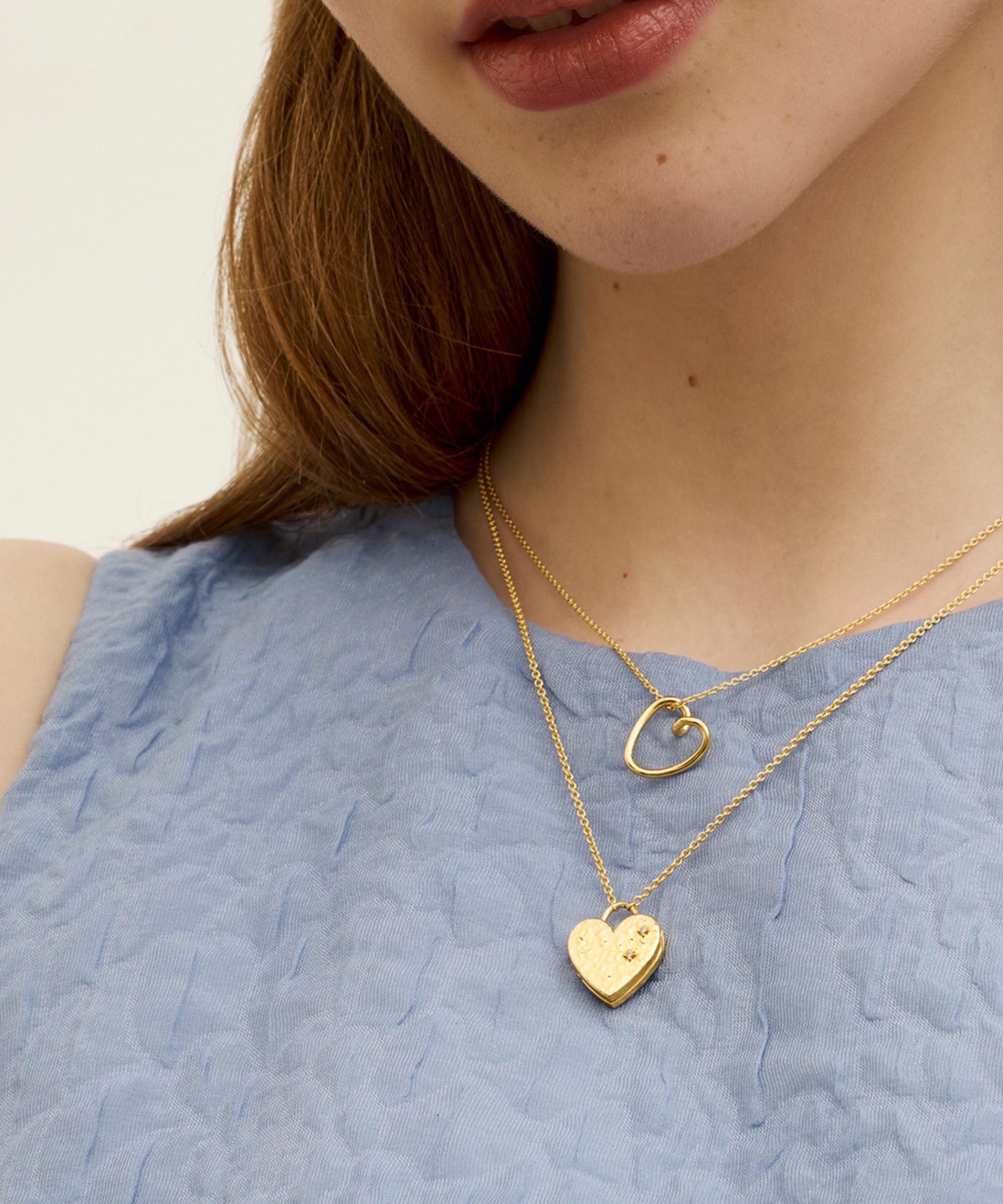 Heart Locket Pendant Necklace | Sustainable Jewellery by Ottoman Hands