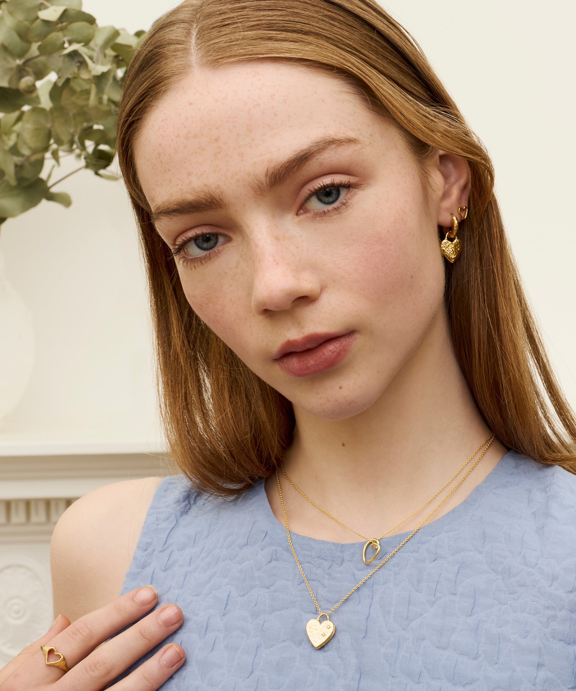 Heart Locket Pendant Necklace | Sustainable Jewellery by Ottoman Hands