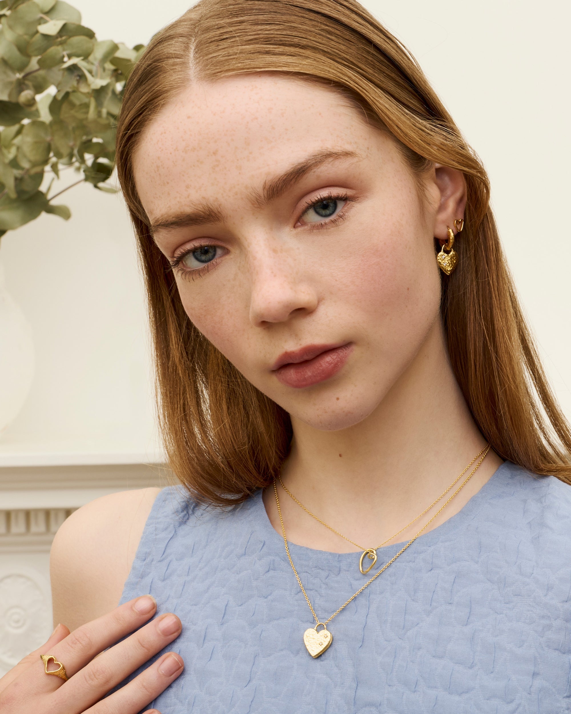 Heart Locket Pendant Necklace | Ottoman Hands Jewellery