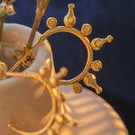 Jale Gold Hoop Earrings | Sustainable Jewellery by Ottoman Hands