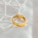 Dela Textured Band Ring | Sustainable Jewellery by Ottoman Hands
