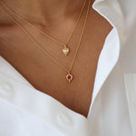 July Birthstone Pendant Necklace | Ottoman Hands Jewellery