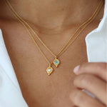 June Birthstone Pendant Necklace | Ottoman Hands Jewellery