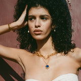 Kyra Pearl Drop Stud Earrings