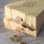 Lamia Evil Eye Stacking Ring | Sustainable Jewellery by Ottoman Hands