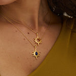 Lapis Star Pendant Necklace | Ottoman Hands Jewellery