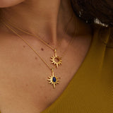 Lapis Star Pendant Necklace | Ottoman Hands Jewellery