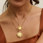 Lapis Star Rotating Pendant Necklace | Sustainable Jewellery by Ottoman Hands