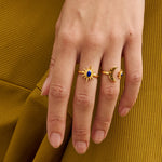 Lapis Star Stacking Ring | Ottoman Hands Jewellery