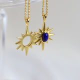 Lapis Star Pendant Necklace