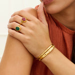 Ruby and Emerald Ring Set | Ottoman Hands Jewellery