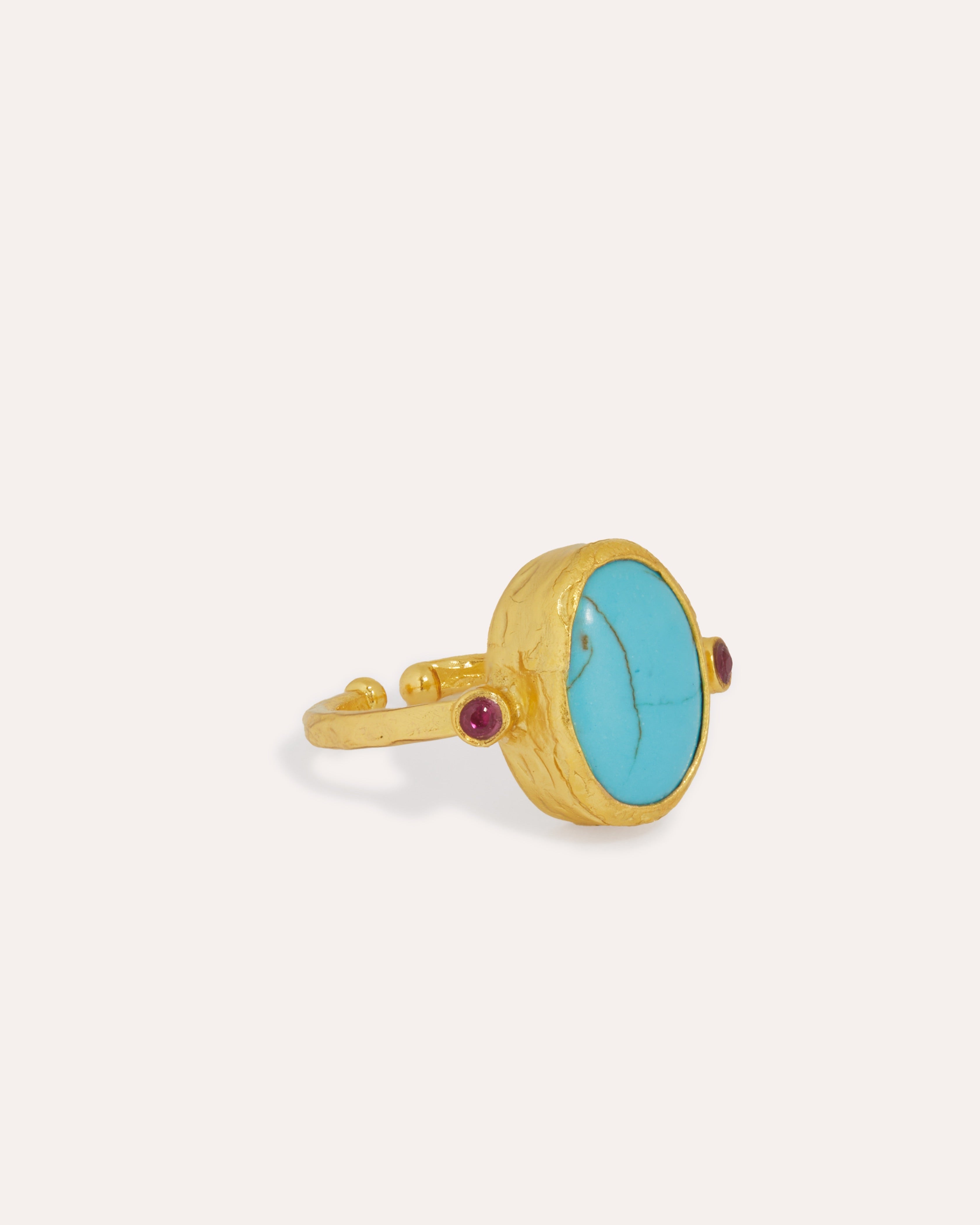 Lucia Turquoise Cocktail Ring | Ottoman Hands Jewellery
