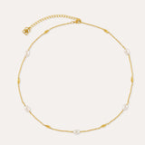 Lyra Pearl Beaded Necklace | Ottoman Hands Jewellery