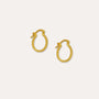Essential Twist Small Hoop Earrings | Sustainable Jewellery by Ottoman Hands