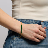 Margot Green Jade Chain Bracelet