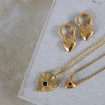 Marina Heart Pendant Necklace | Sustainable Jewellery by Ottoman Hands