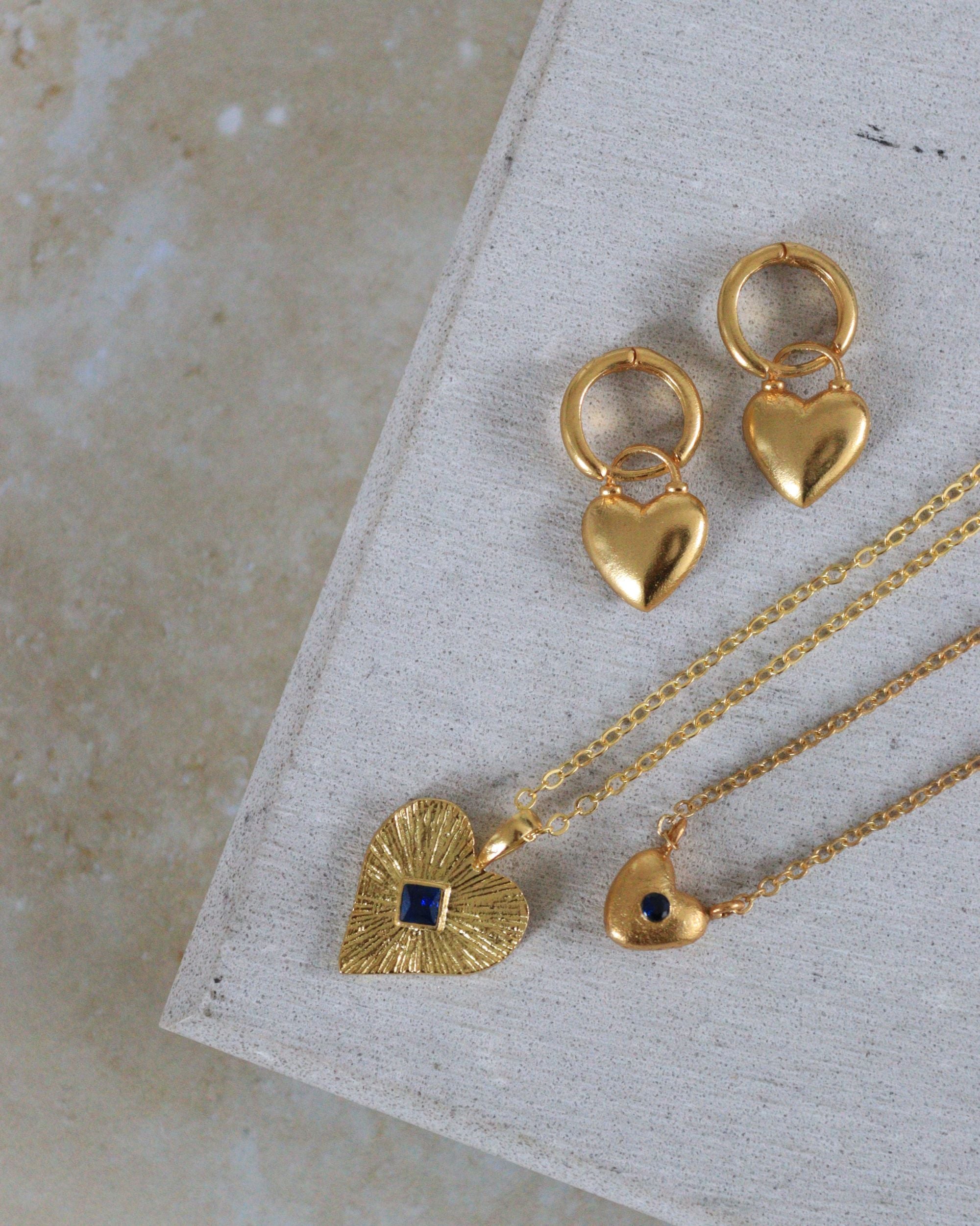 Marina Heart Pendant Necklace | Sustainable Jewellery by Ottoman Hands