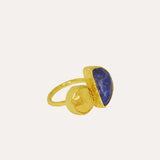 Mina Lapis Cocktail Ring | Sustainable Jewellery by Ottoman Hands