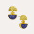 Mina Lapis Drop Stud Earrings | Sustainable Jewellery by Ottoman Hands