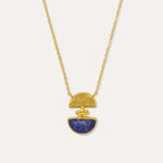 Mina Lapis Pendant Necklace | Sustainable Jewellery by Ottoman Hands