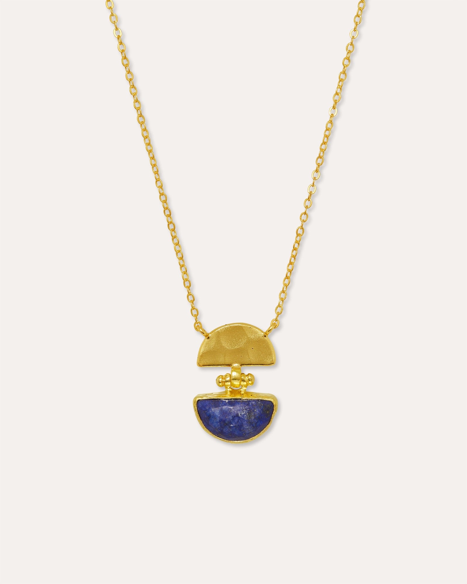 Mina Lapis Pendant Necklace | Sustainable Jewellery by Ottoman Hands