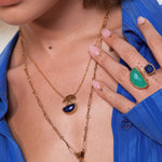 Mina Lapis Pendant Necklace | Sustainable Jewellery by Ottoman Hands