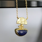 Mina Lapis Pendant Necklace | Sustainable Jewellery by Ottoman Hands