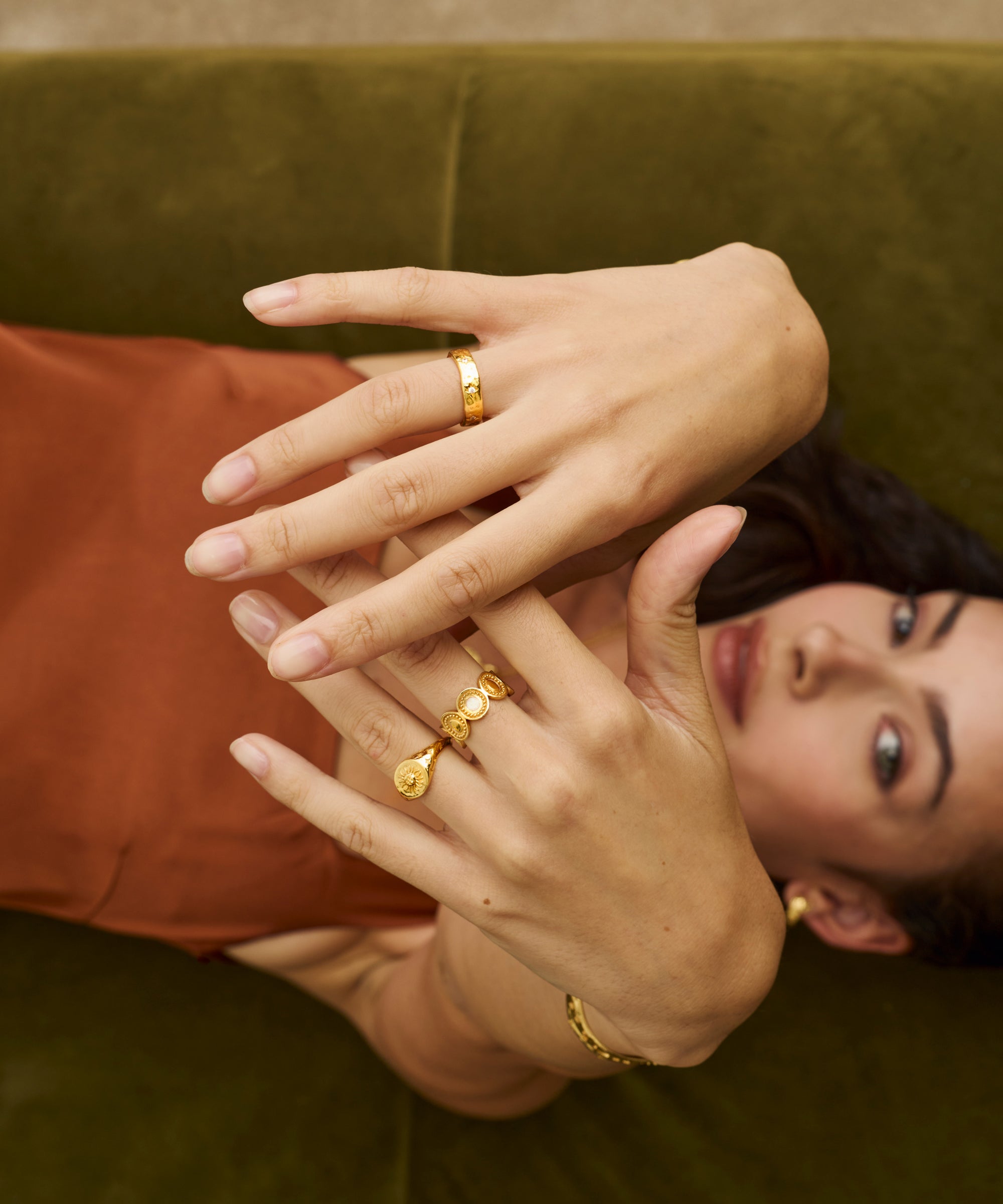 Moon Phase Stacking Ring | Sustainable Jewellery by Ottoman Hands