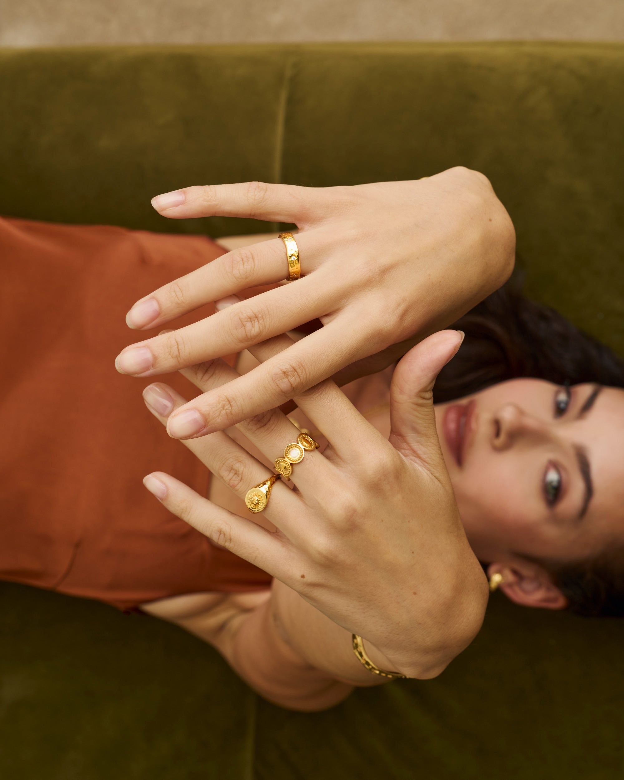 Moon Phase Stacking Ring | Sustainable Jewellery by Ottoman Hands