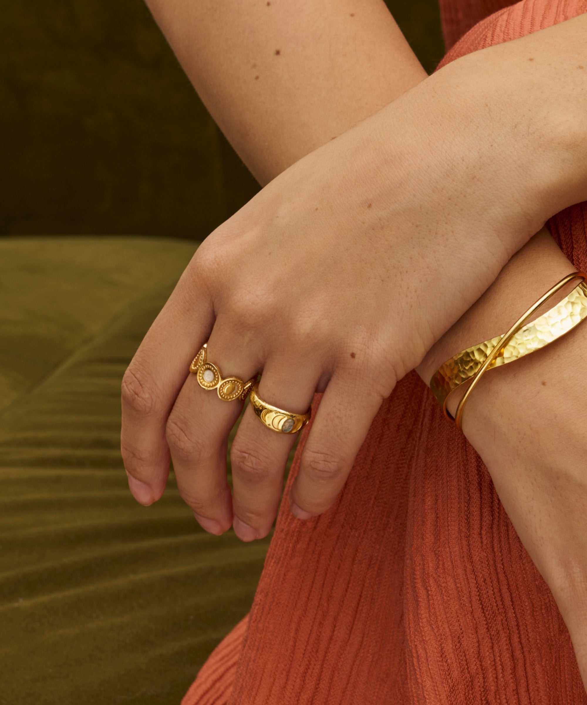 Moon Phase Stacking Ring | Sustainable Jewellery by Ottoman Hands