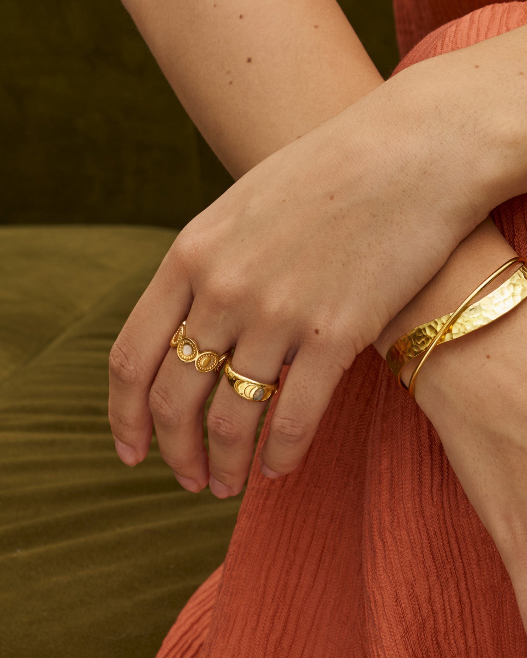 Moon Phase Stacking Ring | Sustainable Jewellery by Ottoman Hands