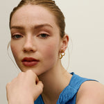 Moon and Star Drop Stud Earrings | Sustainable Jewellery by Ottoman Hands