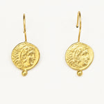 Myia Coin Drop Earrings | Sustainable Jewellery by Ottoman Hands